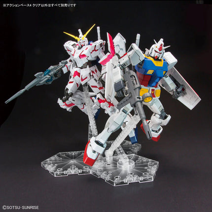 GUNDAM - Model Kit - ACTION BASE 4 CLEAR Bandai