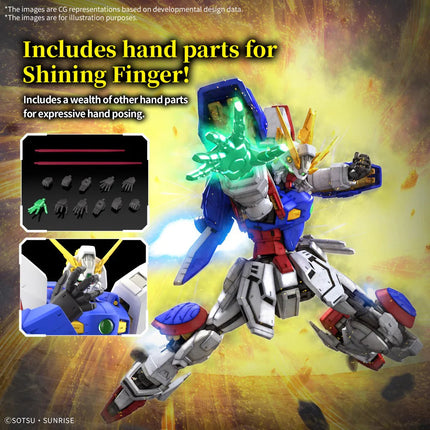 GUNDAM - RG 1/44 Shining Gundam - Model Kit Bandai