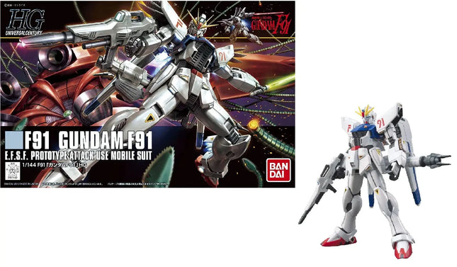 GUNDAM - HGUC 1/144 - Gundam F91 - Model Kit Bandai