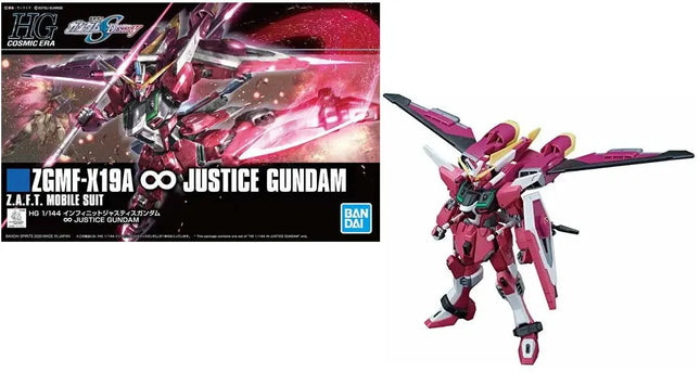 GUNDAM - HG 1/144 ZGMF-X19A Infinity Justice Gundam - Model Kit Bandai
