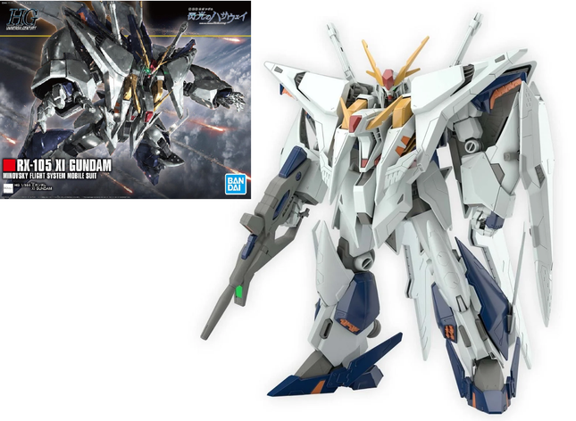 GUNDAM - HGUC 1/144 RX-105 XI Gundam - Modelbouwset Bandai