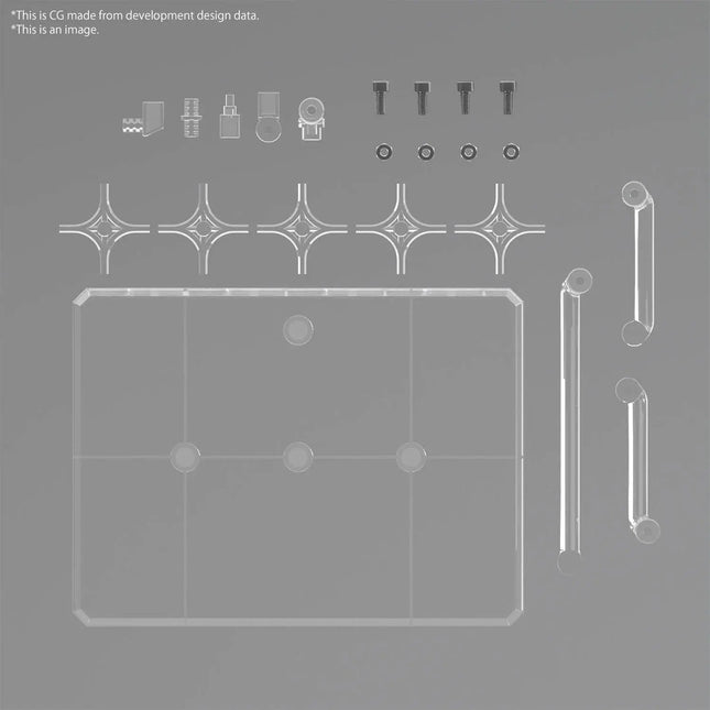 GUNDAM - Action Base 8 (Clear Color) - Model Kit Bandai