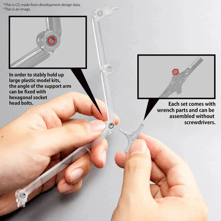 GUNDAM - Action Base 8 (Clear Color) - Model Kit Bandai