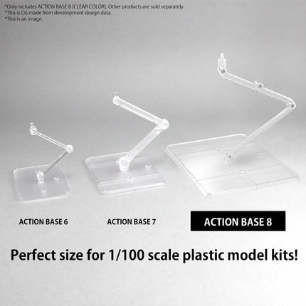 GUNDAM - Action Base 8 (Clear Color) - Model Kit Bandai
