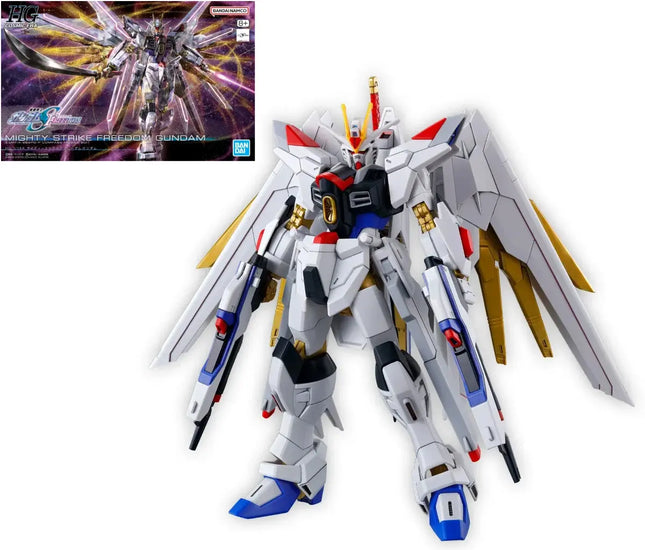 GUNDAM - HG 1/144 Mighty Strike Freedom Gundam - Model Kit Bandai