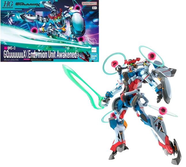 GUNDAM - HG 1/144 GQuuuuuuX (Endymion Unit Awakened) - Model Kit Bandai