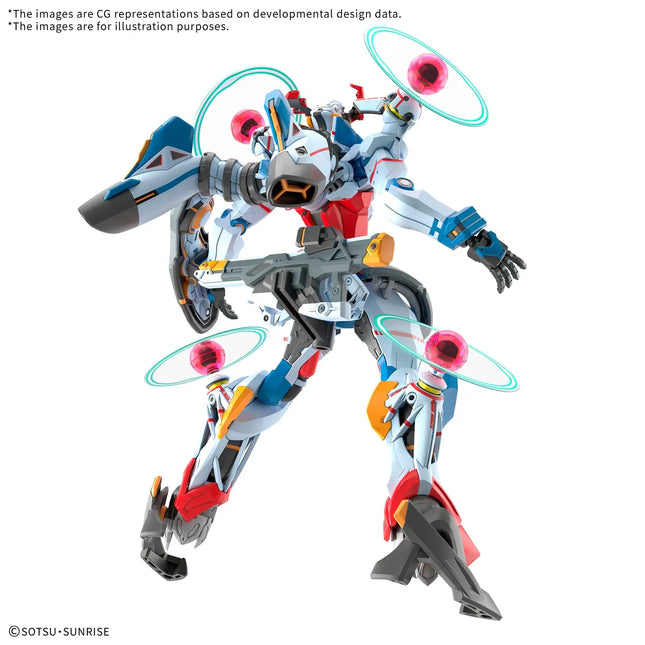 GUNDAM - HG 1/144 GQuuuuuuX (Endymion Unit Awakened) - Model Kit Bandai