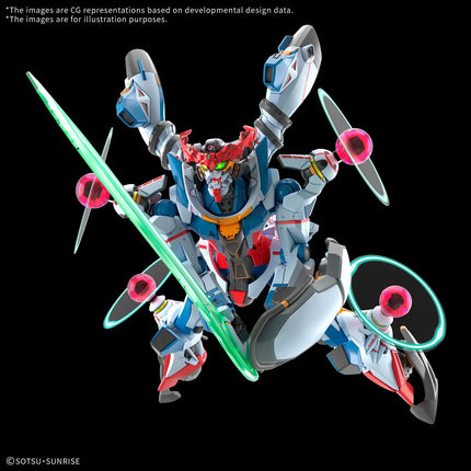 GUNDAM - HG 1/144 GQuuuuuuX (Endymion Unit Awakened) - Model Kit Bandai