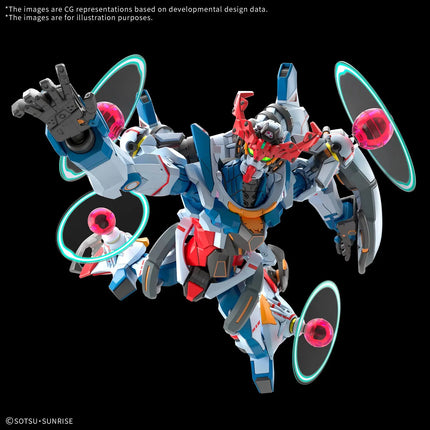 GUNDAM - HG 1/144 GQuuuuuuX (Endymion Unit Awakened) - Model Kit Bandai