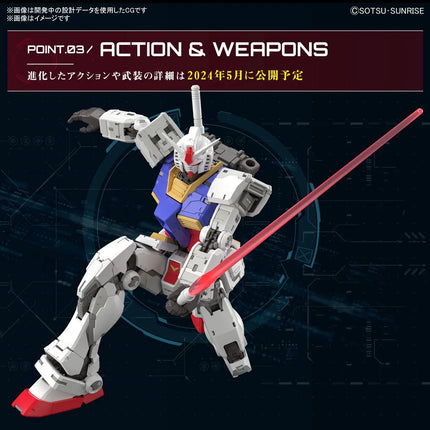 GUNDAM - RG 1/144 RX-78-2 Gundam Ver. 2.0 - Model Kit Bandai