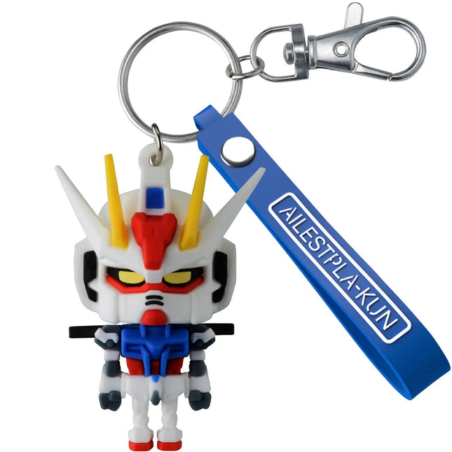 GUNDAM - Aile STPLA-KUN - 3D Rubber Mascot Keychain BANDAI SPIRITS HOBBY