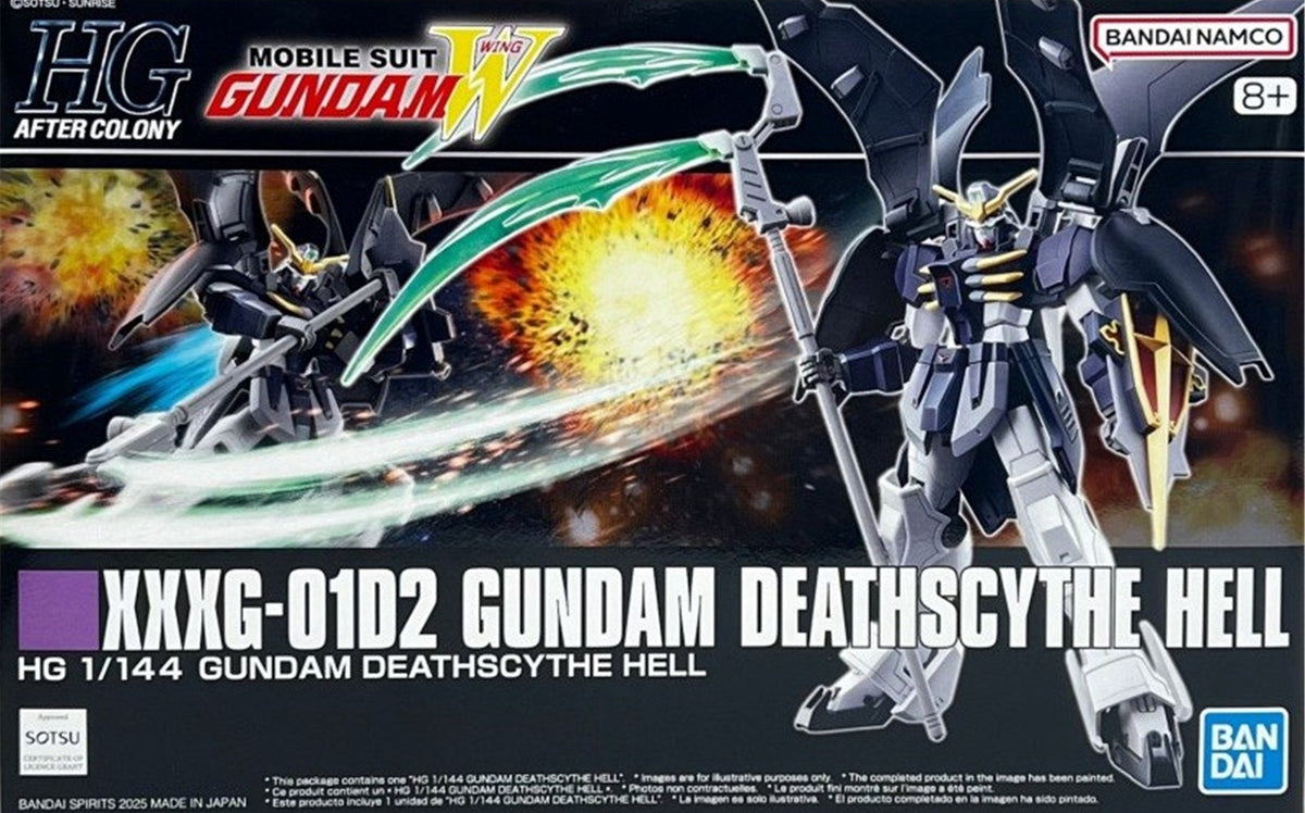 GUNDAM - HGAC 1/144 XXXG-01D2 Gundam Deathscythe Hell - Model Kit