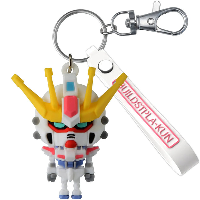 GUNDAM - Build STPLA-KUN - 3D Rubber Mascot Keychain BANDAI SPIRITS HOBBY