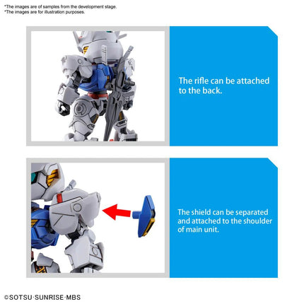 GUNDAM - SD Gundam Ex-Standard Gundam Aerial - Model Kit BANDAI SPIRITS: Hobby