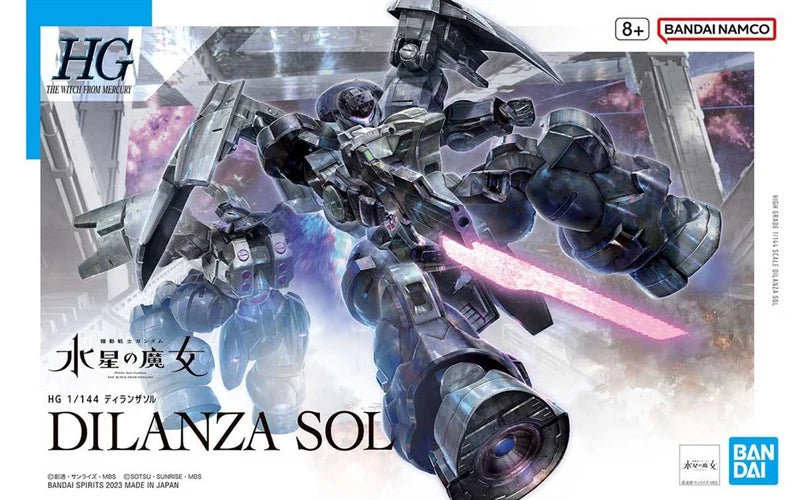 THE WITCH FROM MERCURY - HG 1/144 Dilanza Sol - Model Kit