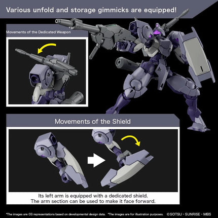 GUNDAM THE WITCH FROM MERCURY - HG 1/144 CFP-013 Heindree Sturm - Model Kit Bandai