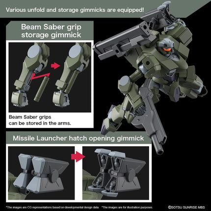 GUNDAM THE WITCH FROM MERCURY - HG 1/144 Zowort Heavy - Model Kit Bandai