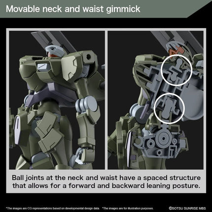 GUNDAM THE WITCH FROM MERCURY - HG 1/144 Zowort Heavy - Model Kit Bandai