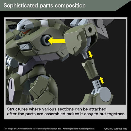 GUNDAM THE WITCH FROM MERCURY - HG 1/144 Zowort Heavy - Model Kit Bandai