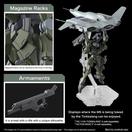 GUNDAM THE WITCH FROM MERCURY - HG 1/144 Zowort Heavy - Model Kit Bandai