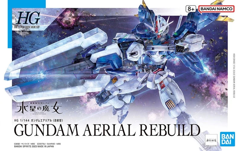 THE WITCH FROM MERCURY - HG 1/144 Gundam Aerial Rebuild - Model Kit