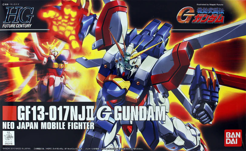 GUNDAM - HGFC 1/144 GF13-017NJII God Gundam - Model Kit
