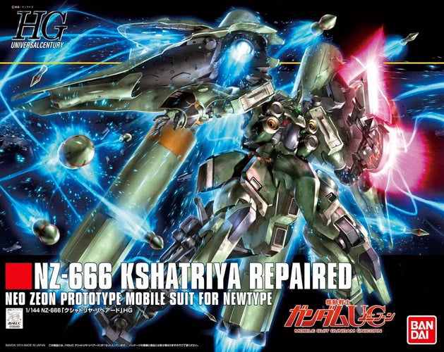 GUNDAM - 1/144 HGUC KSHATRIYA REPAIRED - Model Kit