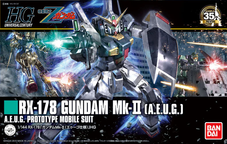 GUNDAM - HGUC 1/144 RX-178 Gundam Mk-II AEUG - Model Kit
