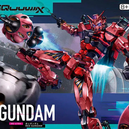 HG 1/144 Mobile Suit Gundam GQuuuuuuX Red Gundam Bandai