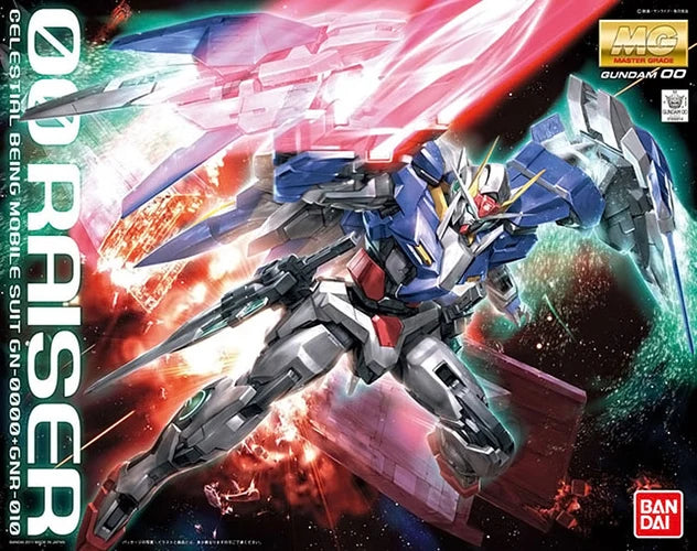 GUNDAM - MG 1/100 GN-0000 + GNR-010 00 Raiser - Model Kit