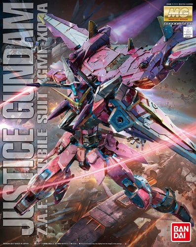 GUNDAM - MG 1/100 ZGMF-X09A Justice Gundam - Model Kit