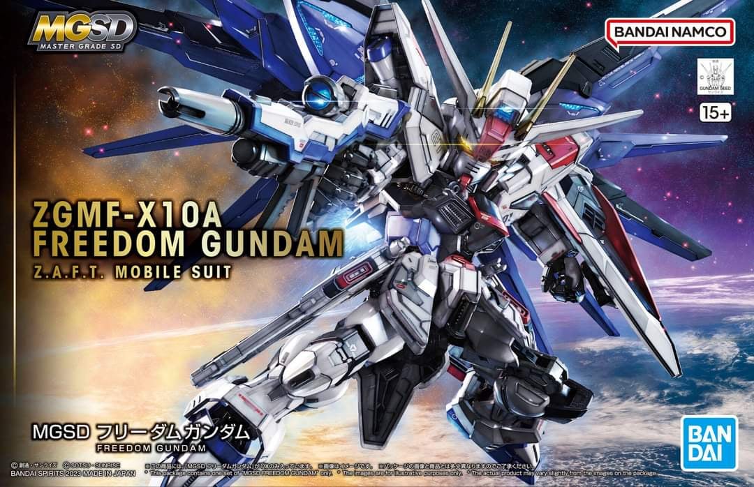 GUNDAM - MGSD Freedom Gundam - Model Kit