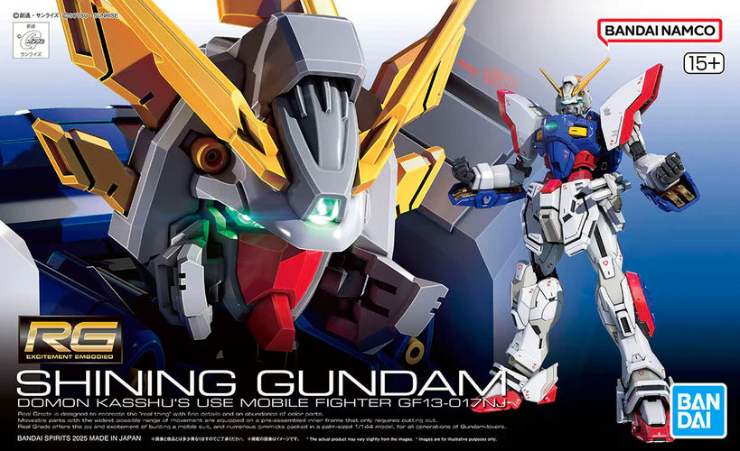 GUNDAM - RG 1/144 Shining Gundam - Model Kit
