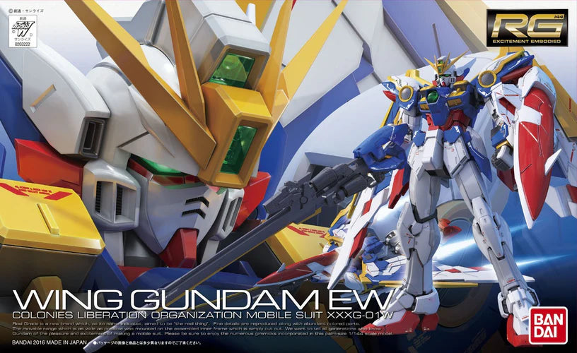 GUNDAM - RG 1/144 XXXG-01W Wing Gundam EW - Model Kit