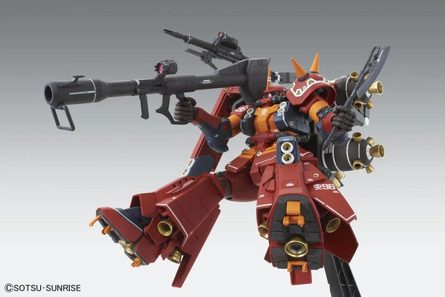 GUNDAM - MG 1/100 MS-06R Zaku II HM Psycho Zaku - Modelbouwset Bandai