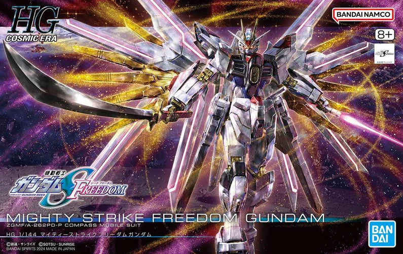 GUNDAM - HG 1/144 Mighty Strike Freedom Gundam - Model Kit